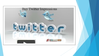 Buy Twitter Impressions- It is an Effective Tool For promoting Your Business