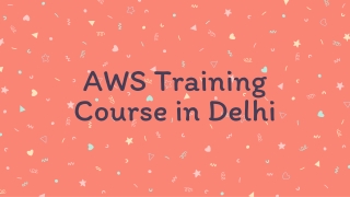 AWS Training in Delhi