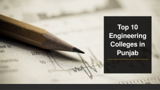 Top 10 Engineering Colleges in Punjab