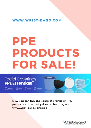 PPE Products for Sale Online Makes it Easy to Purchase Them