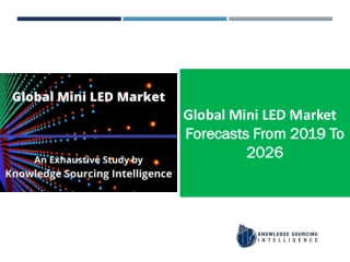 Mini LED Market to grow at a CAGR of 73.28% (2026-2020)