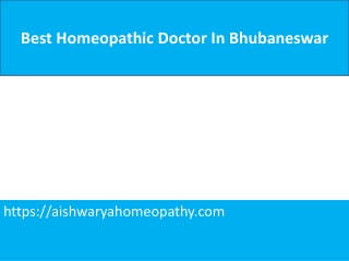 best homeopathic doctor in bhubaneswar