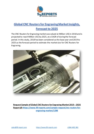 Global CNC Routers for Engraving Market Insights, Forecast to 2025