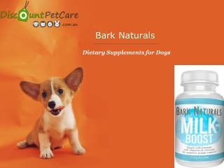 Buy Bark Naturals Milk-Boost Goat Milk Powder For Dogs Online - DiscountPetCare