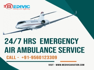 More Comfort Transportation by Medivic Air Ambulance Service in Patna