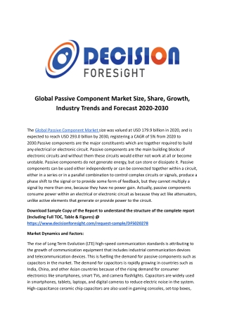 Global Passive Component Market.docx