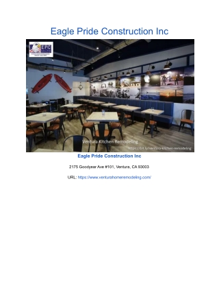 Eagle Pride Construction Inc