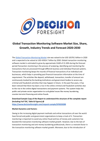 Global Transaction Monitoring Software Market.docx