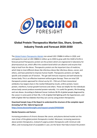 Global Protein Therapeutics Market.docx