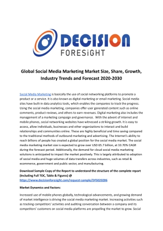 Global Social Media Marketing Market.docx
