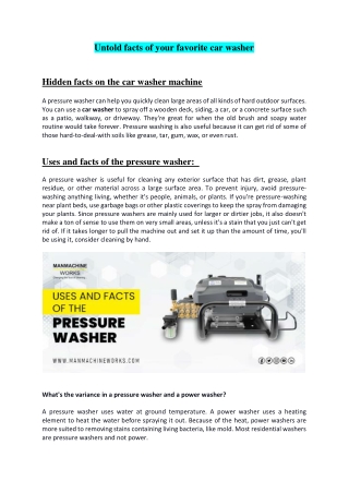 untold-facts-of-your-favorite-car-washer-by-manmachineworks