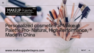 Makeup manufacturer