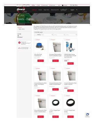 Toilets Parts and Repair Accessories Online