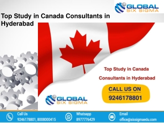 Study in Canada | Top Study in Canada Consultants in Hyderabad