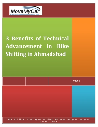We Provide The Verified & Genuine Bike Shifting Services In Ahmedabad