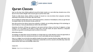 Quran Classes