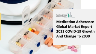 Medication Adherence Global Market Report 2021 COVID-19 Growth And Change To 2030