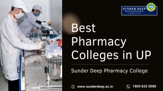 Best Pharmacy Colleges in UP | Best College for B Pharma | Government College of