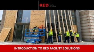 Introduction to Red Facility Solutions