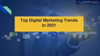 Top Digital Marketing Trends in 2021