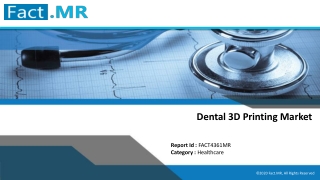 Dental 3D Printing Market