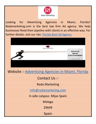 Advertising Agencies in Miami, Florida add