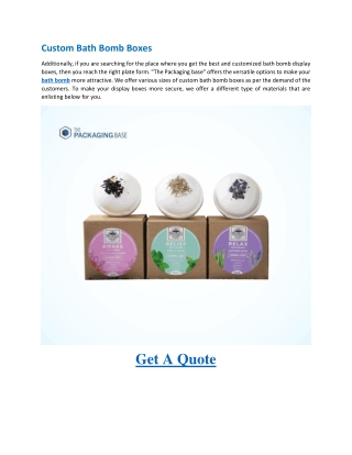 Custom Bath Bomb Boxes-Custom Beard Oil Boxes