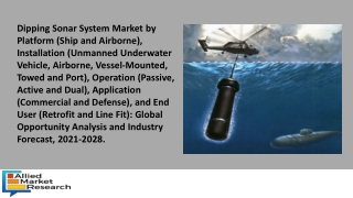 Dipping Sonar System Market