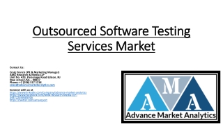Outsourced Software Testing Services Market