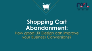 Shopping Cart Abandonment: How good UX Design can improve Conversions
