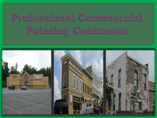 Professional Commercial Painting Contractor