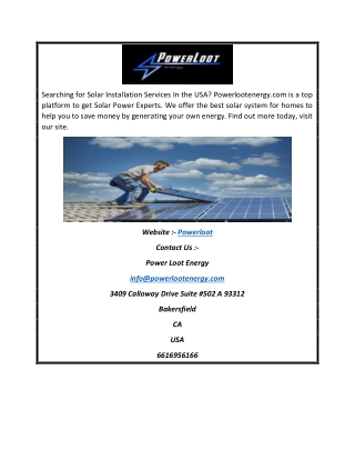 Powerloot | Powerlootenergy.com