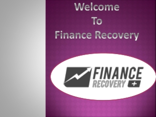 Hire A Recovery Expert - Finance Recovery
