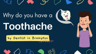 Why do you have a Toothache? Explain by Dentist in Brampton