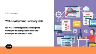 Web Development Company India , Web Design Services in India