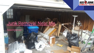 Junk Removal Near Me