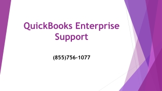 QuickBooks Enterprise Support