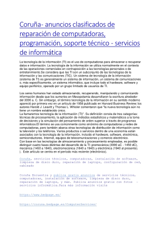 computer services coruna