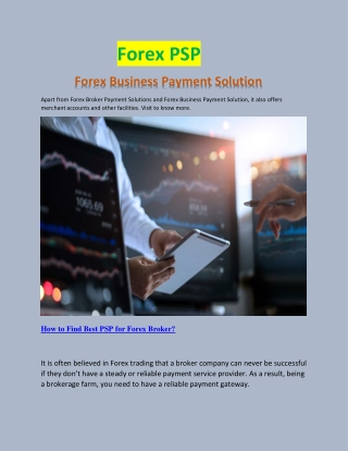 Forex Business Payment Solution