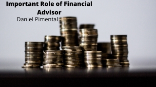 Important Role of Financial Advisor
