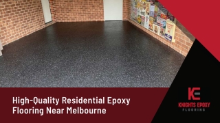 High-Quality Residential Epoxy Flooring Near Melbourne