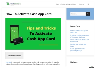 Activate Cash App Card With Or Without QR - Step By Step Guide