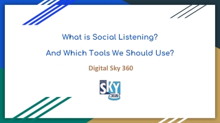 What is Social Listening? And Which Tools We Should Use?