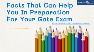 Facts That Can Help You In Preparation For Your Gate Exam