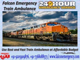 Book the Safest & Best Train Ambulance in Patna and Ranchi with Medical Facilities