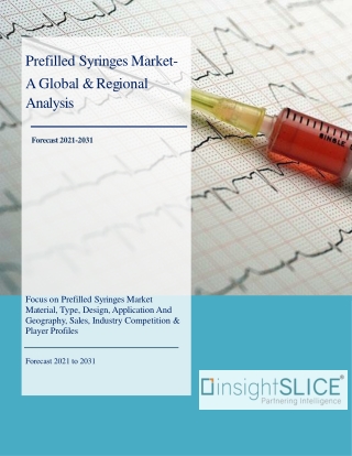 Prefilled Syringes Market Share, Trends, Analysis and Forecasts, 2021 - 2031
