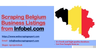 Scraping Belgium Business Listings from Infobel.com