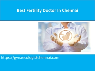 Best Fertility Doctor In Chennai