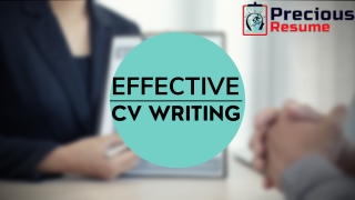 Effective CV Writing