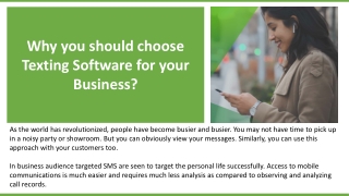 Why you should choose Texting Software for your Business